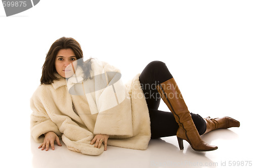 Image of sexy elegant woman