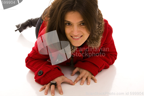 Image of sexy elegant woman