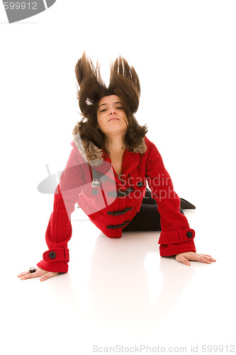 Image of sexy elegant woman