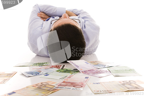 Image of Sleeping with the money