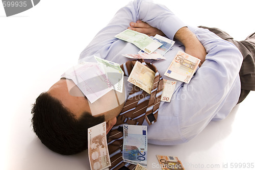 Image of Sleeping with the money