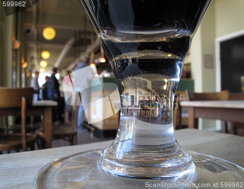 Image of A glass of stout
