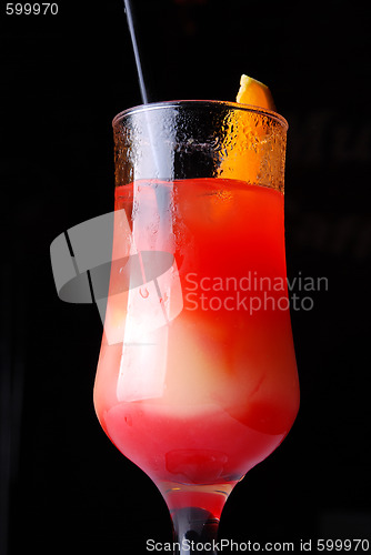 Image of colorful cocktail