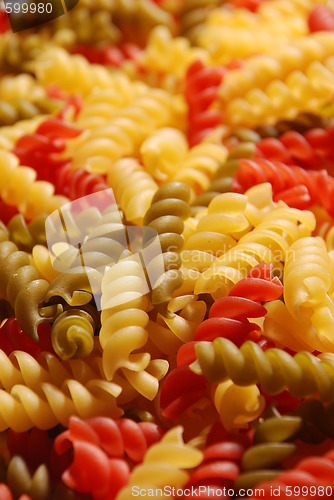 Image of Uncooked pasta