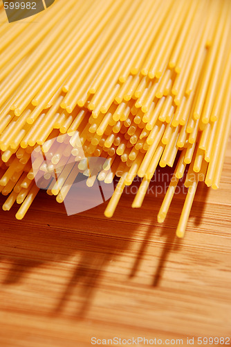 Image of Uncooked spaghetti 