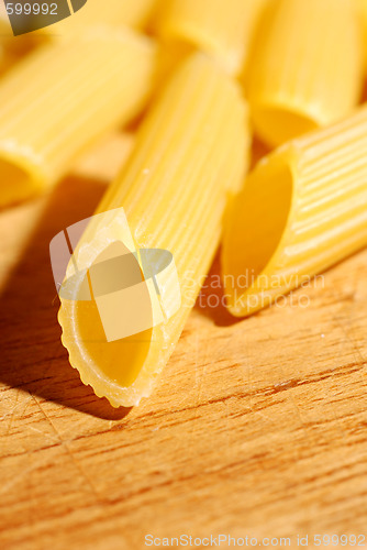 Image of Uncooked pasta