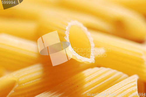 Image of Uncooked pasta