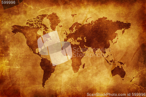 Image of MAP OF THE WORLD