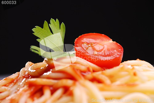 Image of Pasta with tomato sauce