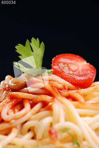 Image of Pasta with tomato sauce