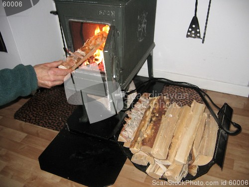 Image of Making a fire