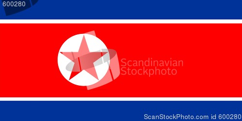 Image of Flag Of North Korea