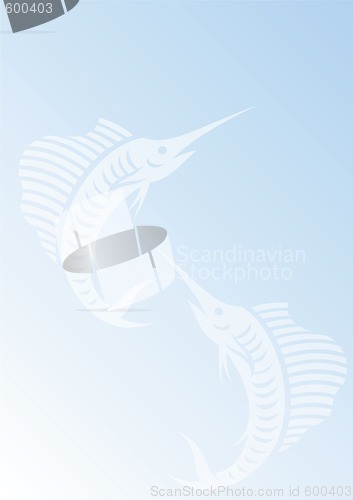 Image of background with sailfishes