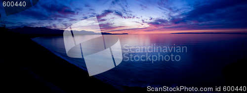 Image of Strait of Juan de Fuca Sunset