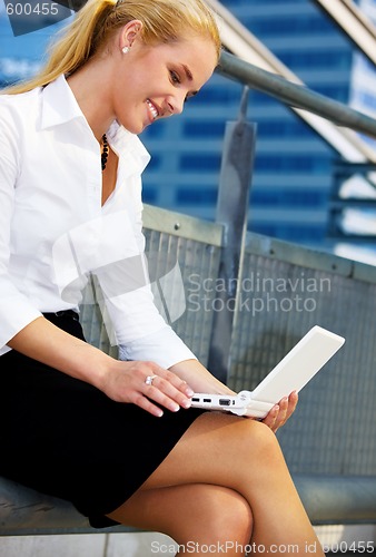 Image of woman with laptop