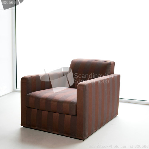 Image of Brown armchair