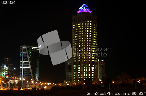 Image of West Bay high rise area Doha