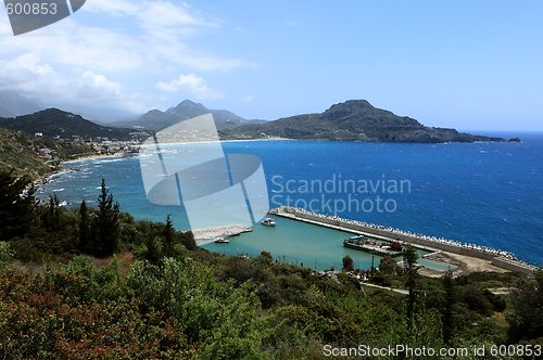 Image of Plakias Bay and harbour