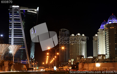 Image of West Bay hotels area Doha