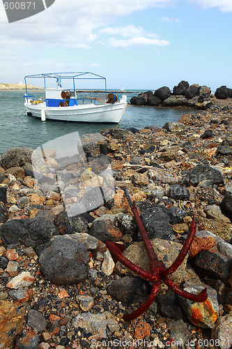 Image of Anchor and boat