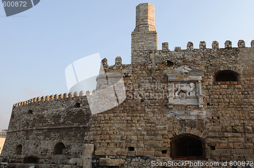 Image of Heraklion castle wall