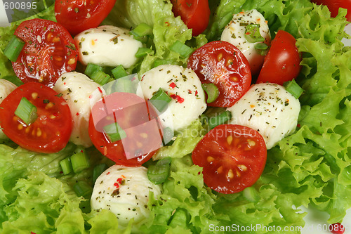 Image of Caprese salad.