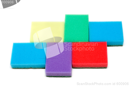 Image of Colour sponges