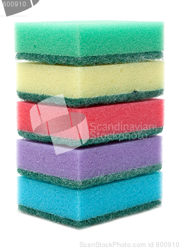 Image of Colour sponges, tower