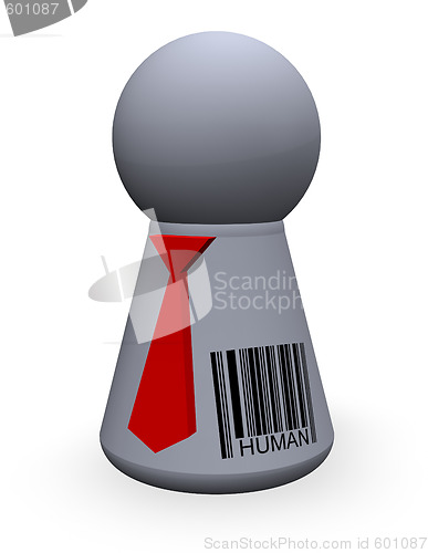 Image of barcode human