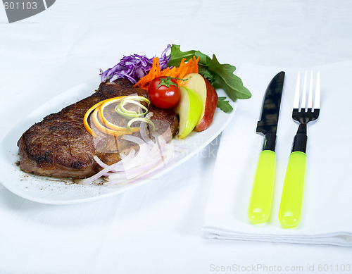 Image of beef ribeye steak