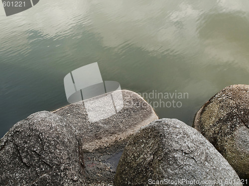 Image of Stones and water