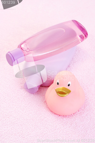 Image of baby bath accessories