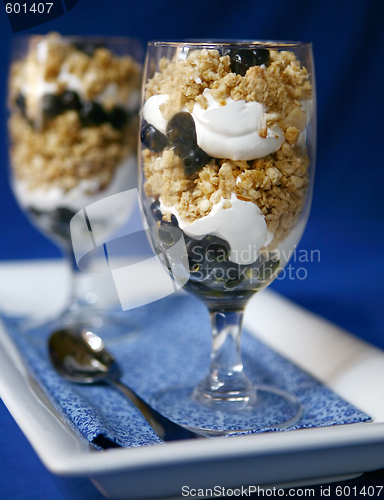 Image of 2 Fancy Blueberry Desserts