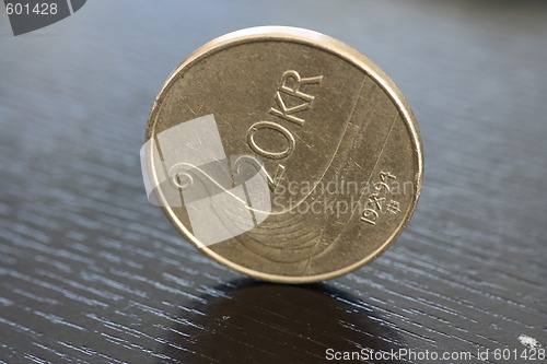 Image of norwegian 20 kr coin