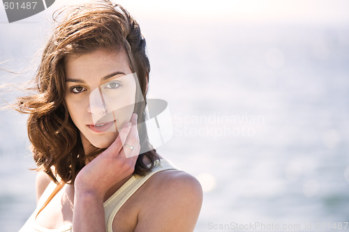 Image of Girl on the beach