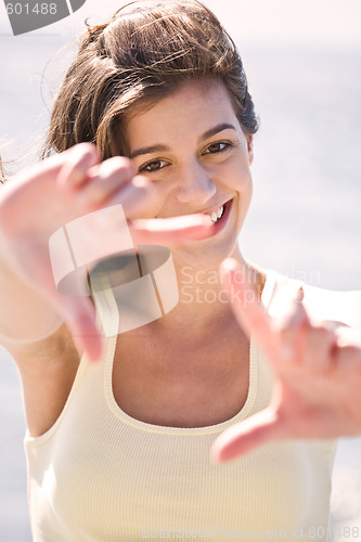 Image of Beach girl