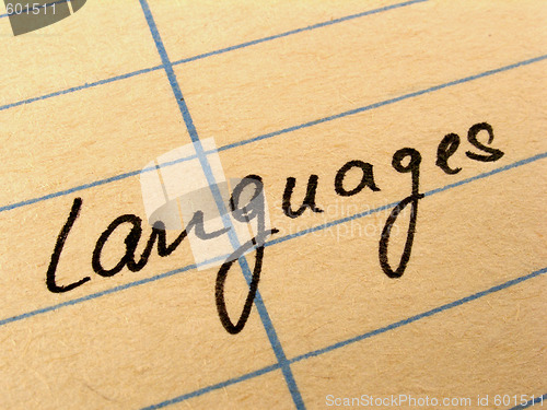 Image of languages