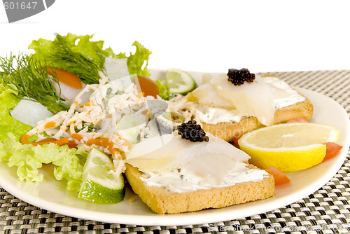 Image of Smoked trout dish