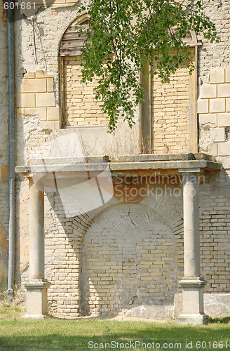 Image of Blind brick windows