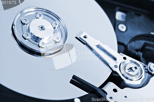 Image of Hard drive detail