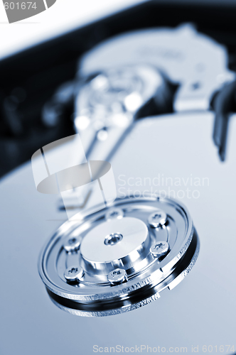 Image of Hard drive detail