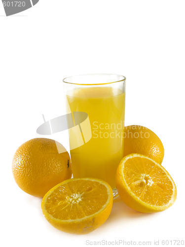 Image of Isolated orange juice