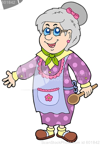 Image of Granny with spoon