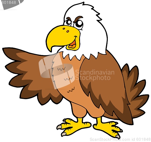Image of Cartoon eagle