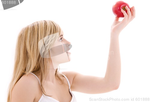 Image of red apple