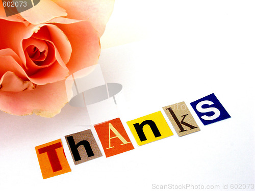 Image of thanks
