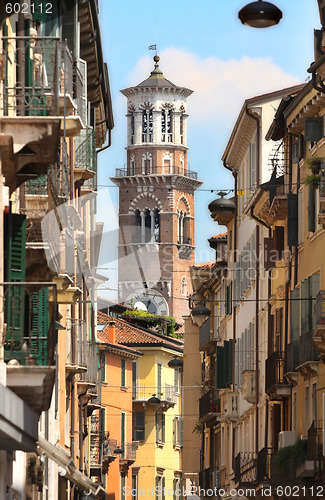 Image of Tower Lamberti in Verona