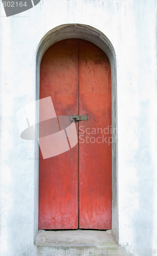 Image of Red door