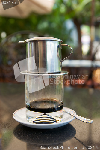 Image of Vietnamese style coffee