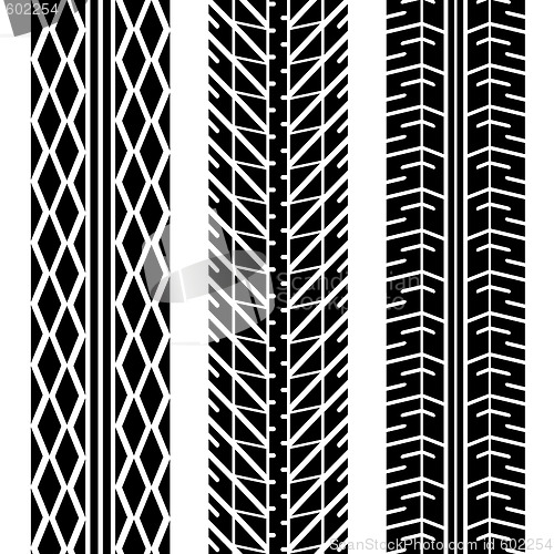 Image of road tires